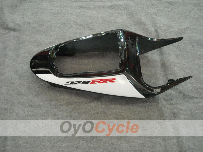 Kit de carénage à injection pour CBR900RR 929 00-01 - Rouge, Blanc - Style d'usine #OYO87902851