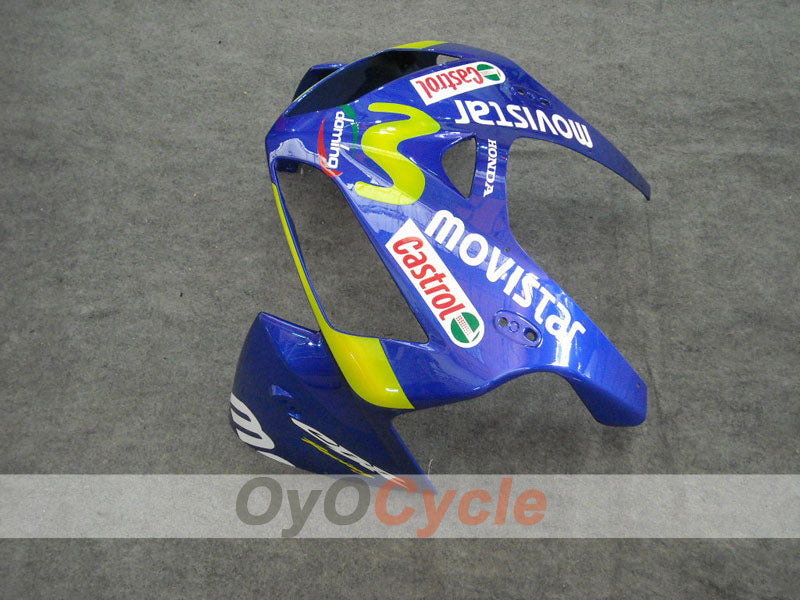 Kit de carénage à injection pour CBR600RR 05-06 - Bleu - Castrol, MICHELIN, Movistar #OYO87900270
