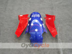 Kit de carénages à injection pour CBR600RR 03-04 - Rouge, bleu - Castrol #OYO87902505