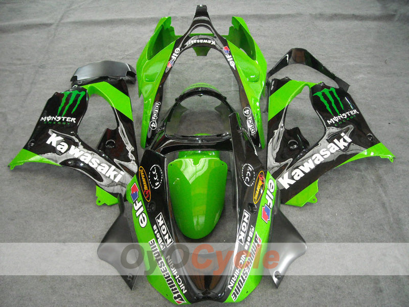 Kit de carénage pour NINJA ZX-9R 00-01 - Vert, noir - Monster #OYO87903030 Image secondaire du produit