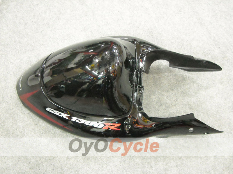 Kit de carénages à injection pour GSXR1300 Hayabusa 99-07 - Rouge, noir - Style usine #OYO87902883