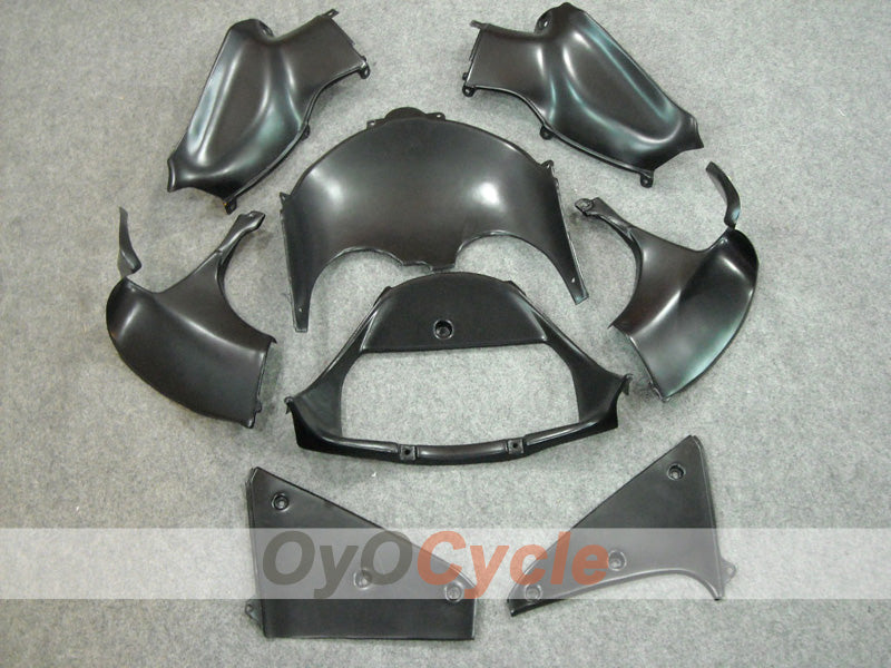 Kit de carénages à injection pour GSXR1300 Hayabusa 99-07 - Rouge, noir - Style usine #OYO87902883