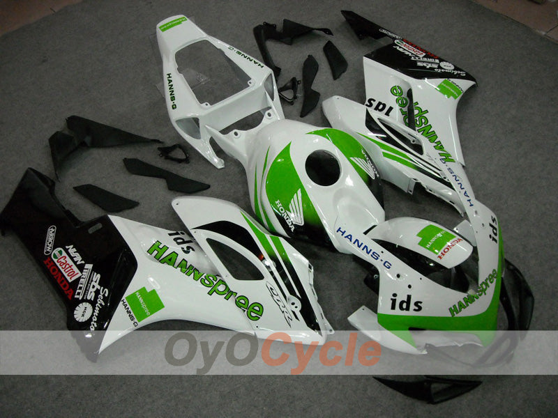 Kit de carénage à injection pour CBR1000RR 04-05 - Vert, Blanc - HANN Spree #OYO87902846 Image principale du produit