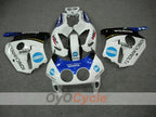 Kit de carénages injection pour CBR250RR 90-94 - Bleu, Blanc - Konica Minolta #OYO87902953