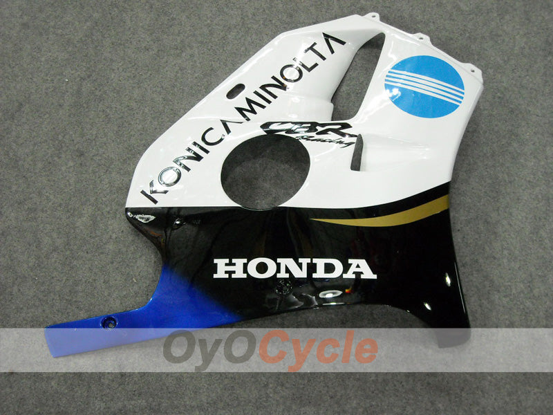 Kit de carénages injection pour CBR250RR 90-94 - Bleu, Blanc - Konica Minolta #OYO87902953