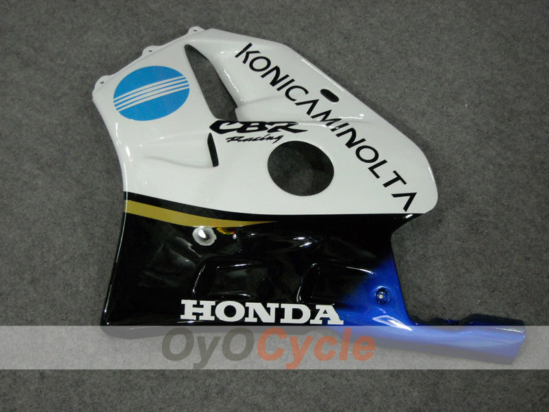 Kit de carénages injection pour CBR250RR 90-94 - Bleu, Blanc - Konica Minolta #OYO87902953