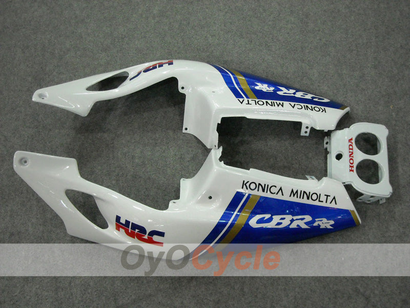 Kit de carénages injection pour CBR250RR 90-94 - Bleu, Blanc - Konica Minolta #OYO87902953