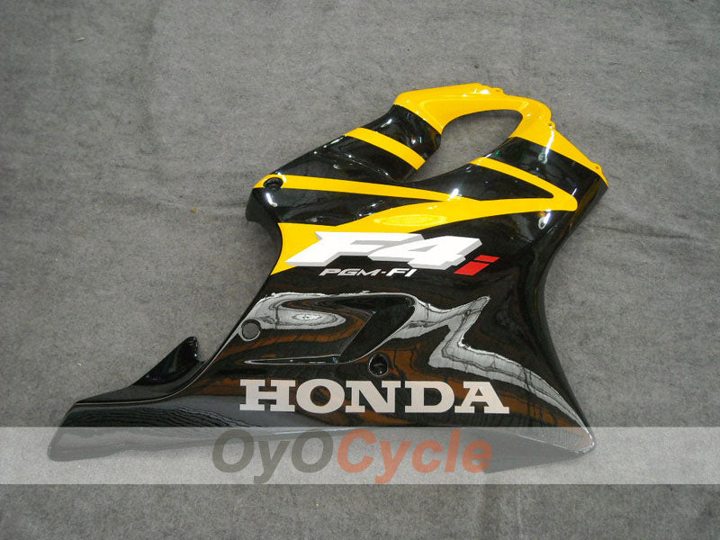 Kit de carénage à injection pour CBR600F4i 01-03 - Jaune, Noir - Style d'origine #OYO87900147