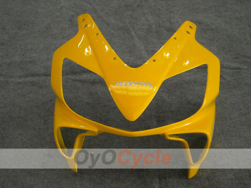 Kit de carénage à injection pour CBR600F4i 01-03 - Jaune, Noir - Style d'origine #OYO87900147