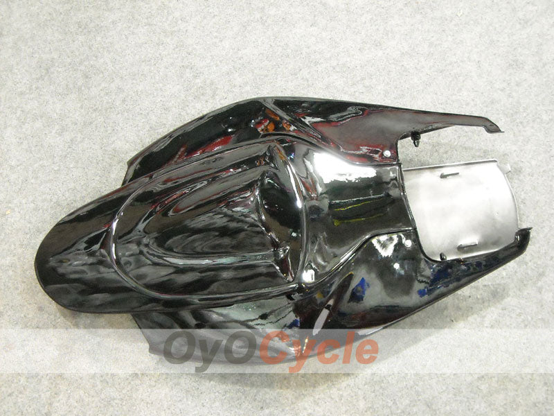Kit de carénage à injection pour GSX R600 06-07 - Noir, rose - Flamme #OYO87901493