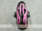 Kit de carénage à injection pour GSX R600 06-07 - Noir, rose - Flamme #OYO87901493
