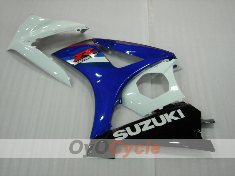 Kit de carénages à injection pour GSX R1000 07-08 - Bleu, blanc - Style usine #OYO87902890