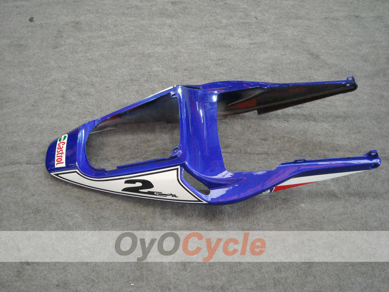 Kit de carénages à injection pour CBR600RR 03-04 - Rouge, bleu - Castrol #OYO87902505