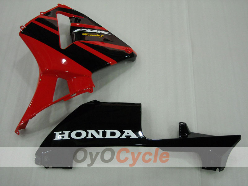 Kit de carénage injecté pour CBR600RR 03-04 - Rouge, noir - Style usine #OYO87902547
