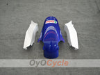 Kit de carénages à injection pour CBR600RR 03-04 - Rouge, bleu - Castrol #OYO87902505