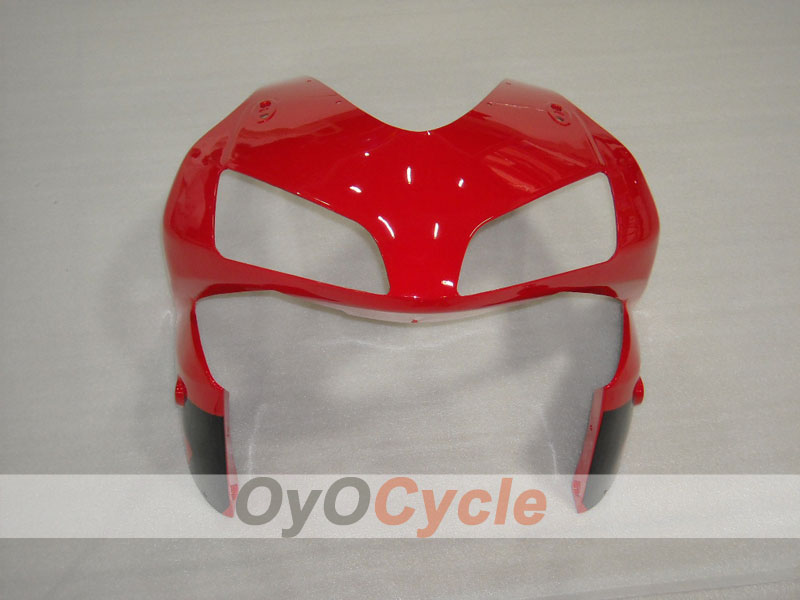 Kit de carénage injecté pour CBR600RR 03-04 - Rouge, noir - Style usine #OYO87902547