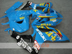 Kit de carénage à injection pour GSX R600 06-07 - Jaune, Bleu - MOTUL, Rizla+ #OYO87901598