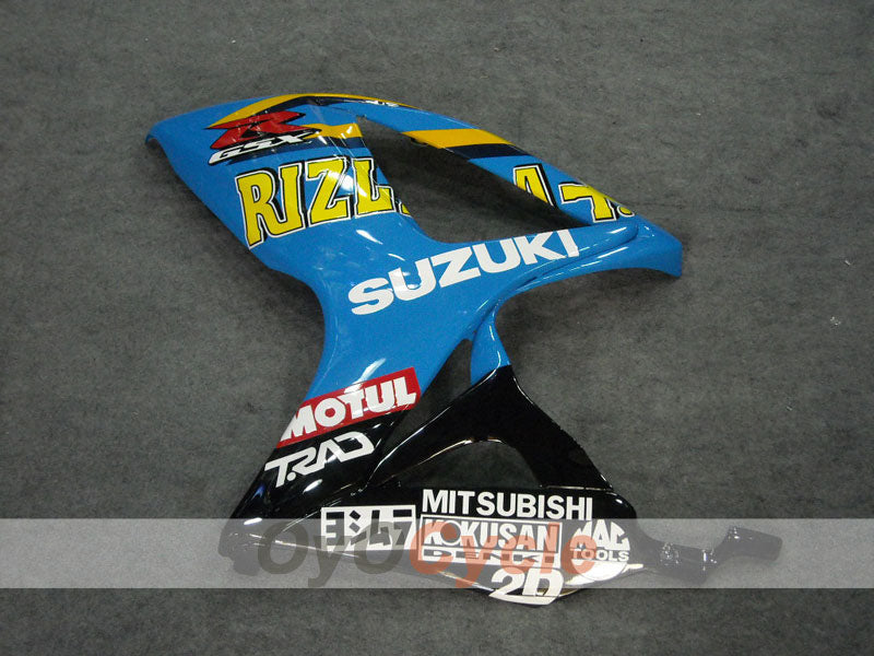 Kit de carénage à injection pour GSX R750 06-07 - Bleu - Rizla+ #OYO87901354