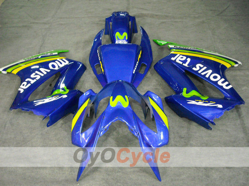 Kit de carénage à injection pour VFR800 02-13 - Jaune, Bleu - Movistar #OYO87902837 Image secondaire du produit