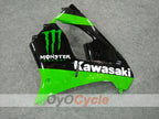 Kit de carénage pour NINJA ZX-9R 98-99 - Vert, noir - Monster #OYO87903016