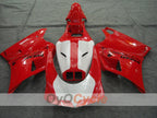 Kit de carénage à injection pour Ducati 748 94-02 - Rouge, Blanc - Style d'usine #OYO87902044
