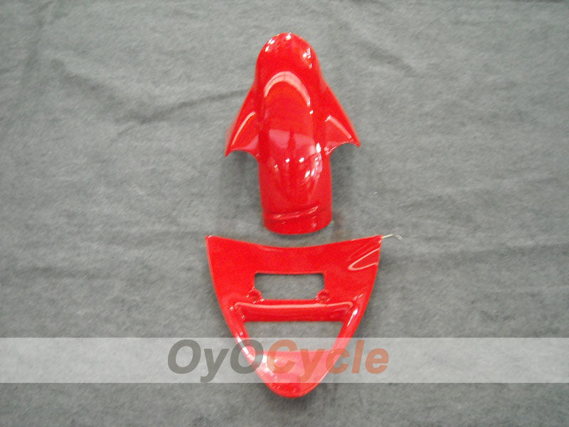 Kit de carénage à injection pour Ducati 998 de 02-04 - Rouge, blanc - Style usine #OYO87902274