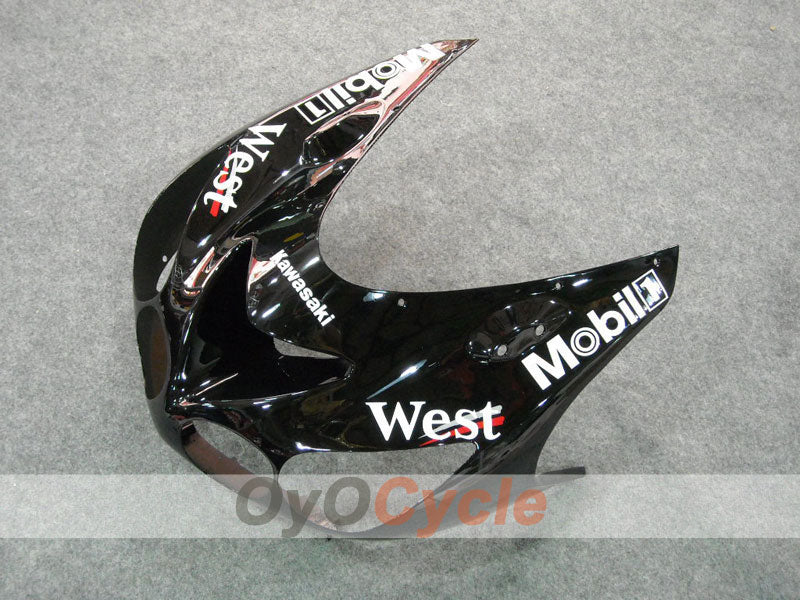 Kit de carénage injecté pour NINJA ZX-14R 06-11 - Noir - West #OYO87902024