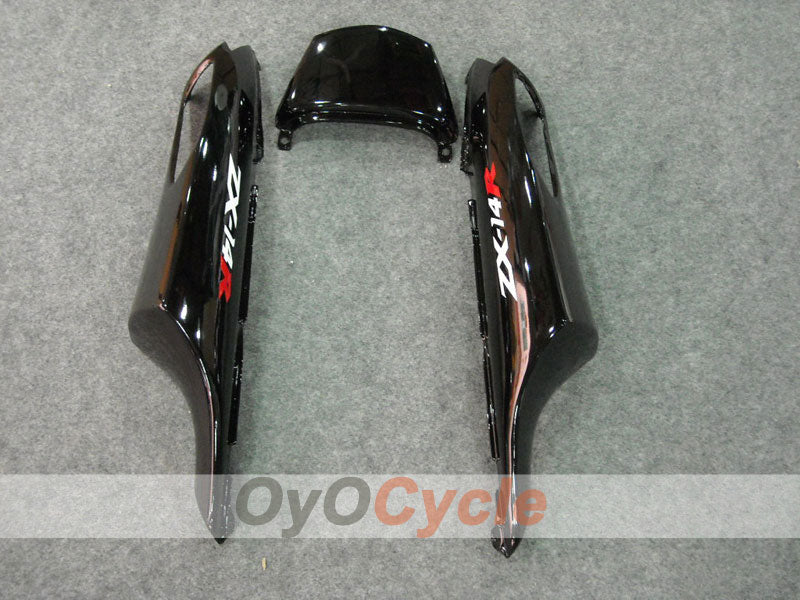 Kit de carénage injecté pour NINJA ZX-14R 06-11 - Noir - West #OYO87902024