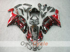 Kit de carénage à injection pour NINJA ZX-6R 07-08 - Rouge, Noir - Flamme #OYO87901934