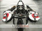 Kit de carénage à injection pour CBR600RR 05-06 - Blanc, Noir - Style d'usine #OYO87900285