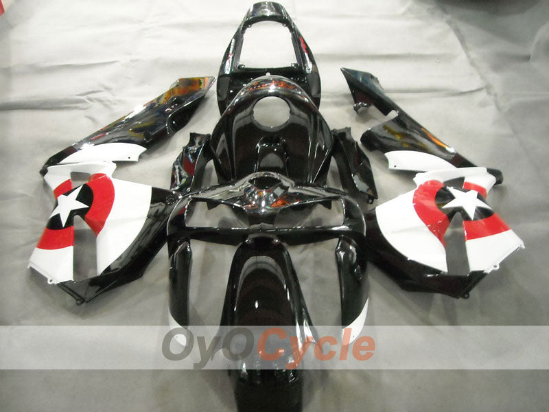 Kit de carénage à injection pour CBR600RR 05-06 - Blanc, Noir - Style d'usine #OYO87900285