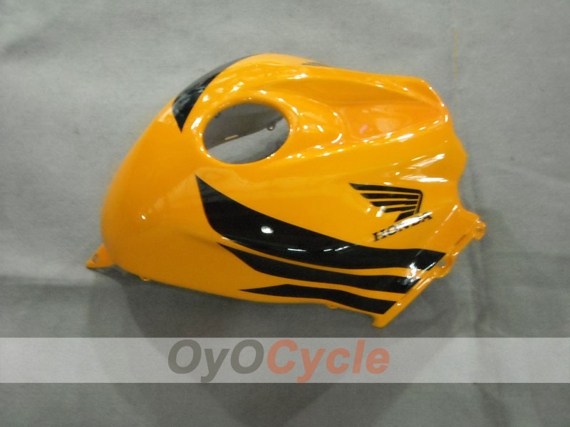 Kit de carénage injecté pour CBR600RR 07-08 - Orange, Noir - Repsol #OYO87900428