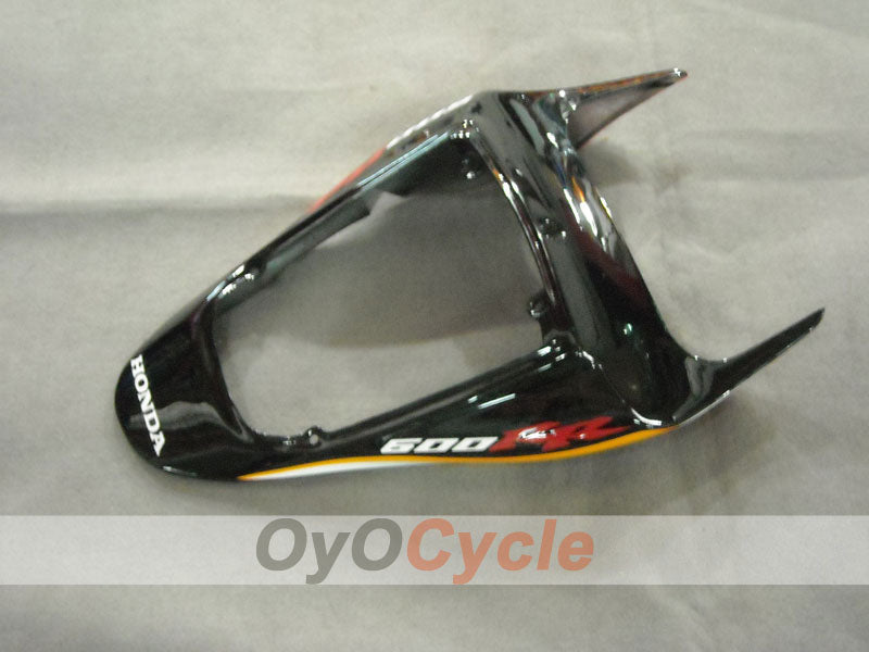 Kit de carénage injecté pour CBR600RR 07-08 - Orange, Noir - Repsol #OYO87900428