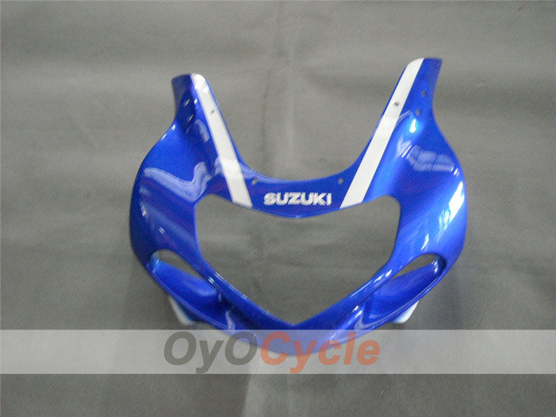 Kit de carénage injecté pour GSX R1000 00-02 - Rouge, bleu - Movistar #OYO87901739