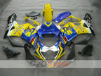 Kit de carénage à injection pour GSX R1000 05-06 - Jaune, Bleu - Corona #OYO87901939