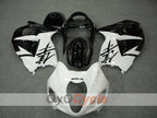 Kit de carénages à injection pour GSXR1300 Hayabusa 99-07 - Blanc, noir - Style usine #OYO87902882