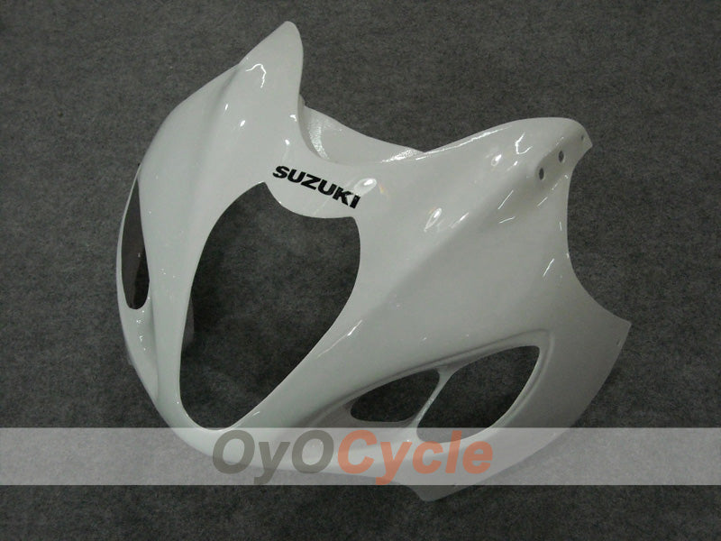 Kit de carénages à injection pour GSXR1300 Hayabusa 99-07 - Blanc, noir - Style usine #OYO87902882