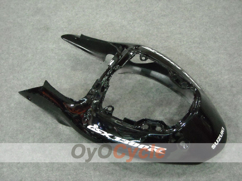 Kit de carénages à injection pour GSXR1300 Hayabusa 99-07 - Blanc, noir - Style usine #OYO87902882