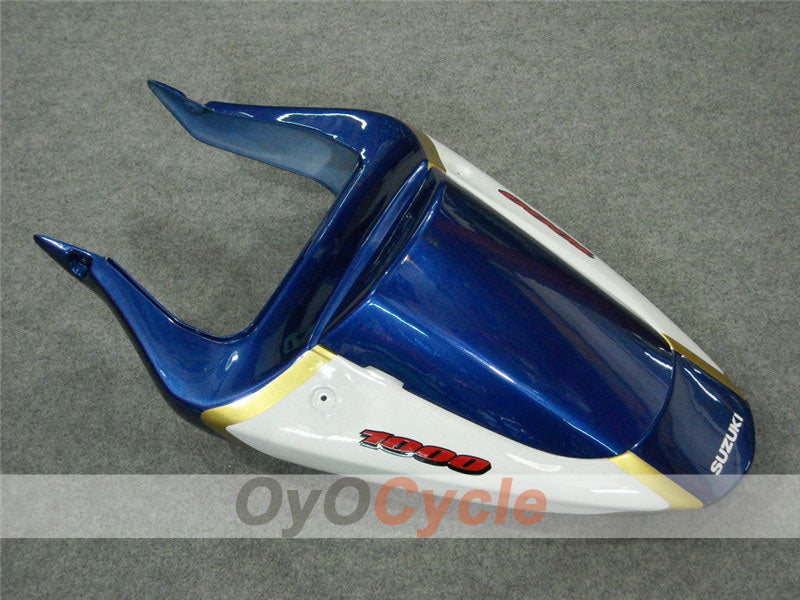 Kit de carénage à injection pour GSX R1000 00-02 - Jaune, bleu - Corona #OYO87901709
