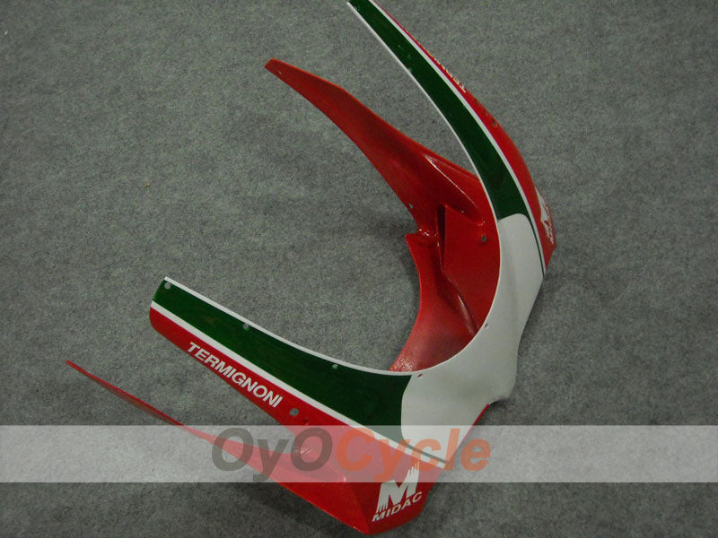 Kit de carénage à injection pour Ducati 748 94-02 - Rouge, Blanc - INFO STRADA #OYO87902067