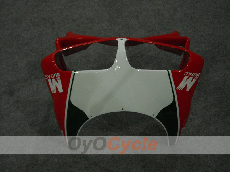 Kit de carénage à injection pour Ducati 748 94-02 - Rouge, Blanc - INFO STRADA #OYO87902067