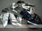 Kit de carénages à injection pour GSXR1300 Hayabusa 99-07 - Bleu, argent - Style usine #OYO87902886