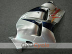 Kit de carénages à injection pour GSXR1300 Hayabusa 99-07 - Bleu, argent - Style usine #OYO87902886