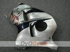 Kit de carénages à injection pour GSXR1300 Hayabusa 99-07 - Bleu, argent - Style usine #OYO87902886