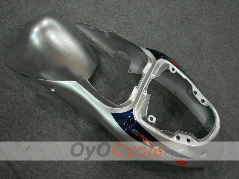 Kit de carénages à injection pour GSXR1300 Hayabusa 99-07 - Bleu, argent - Style usine #OYO87902886