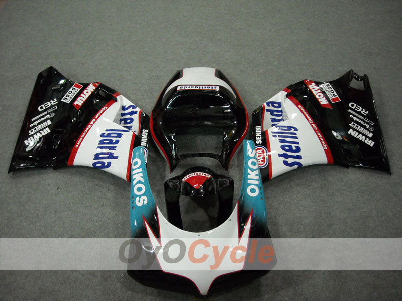Kit de carénage à injection pour Ducati 998 02-04 - Blanc, Noir - Sterilgarda #OYO87902307