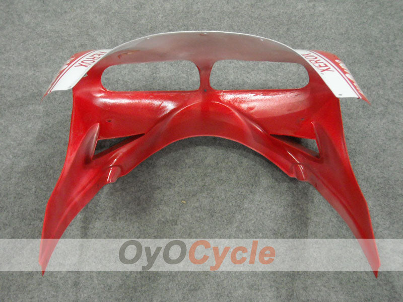 Kit de carénage à injection pour Ducati 996 99-02 - Rouge, Blanc - Xerox #OYO87902236