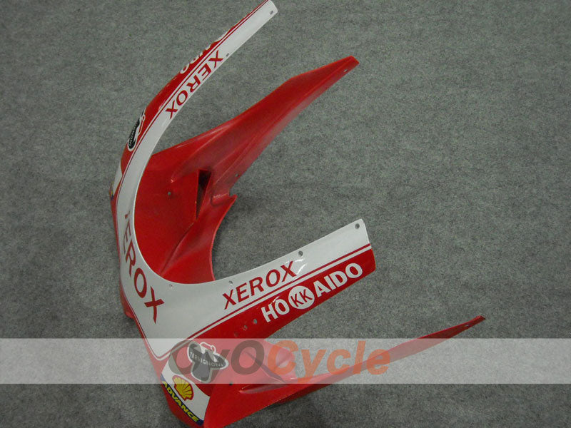 Kit de carénage injecté pour Ducati 998 02-04 - Rouge, blanc - Xerox #OYO87902312