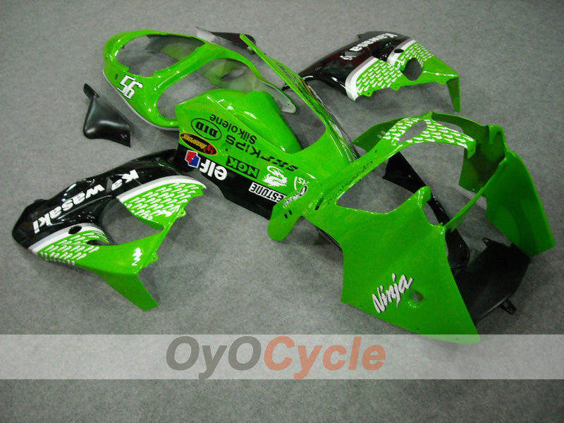 Kit de carénage pour NINJA ZX-9R 00-01 - Vert, noir - Nakano #OYO87903033