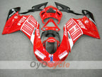 Kit de carénage injecté pour Ducati 1198 09-11 - Rouge, Noir - Alice #OYO87902326